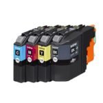 Brother LC123 4 Cartouches Compatible Brother de simple capacité pour imprimante Brother DCP J4110DW et MFC J4410DW, J4510DW, J4610DW, J4710DW.