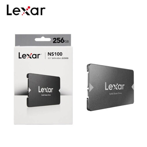 Lexar SSD Interne NS100 2,5" (256 Go, SATA III, 6Gb/s)