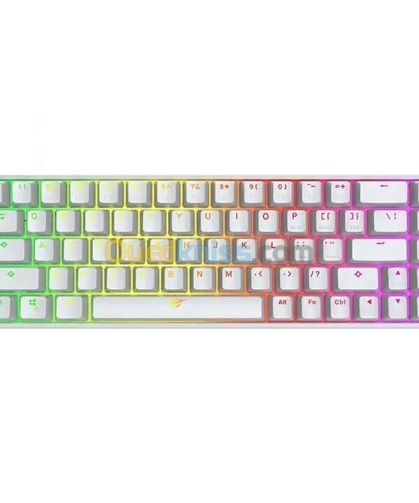 CLAVIER GAMING Havit KB881L White