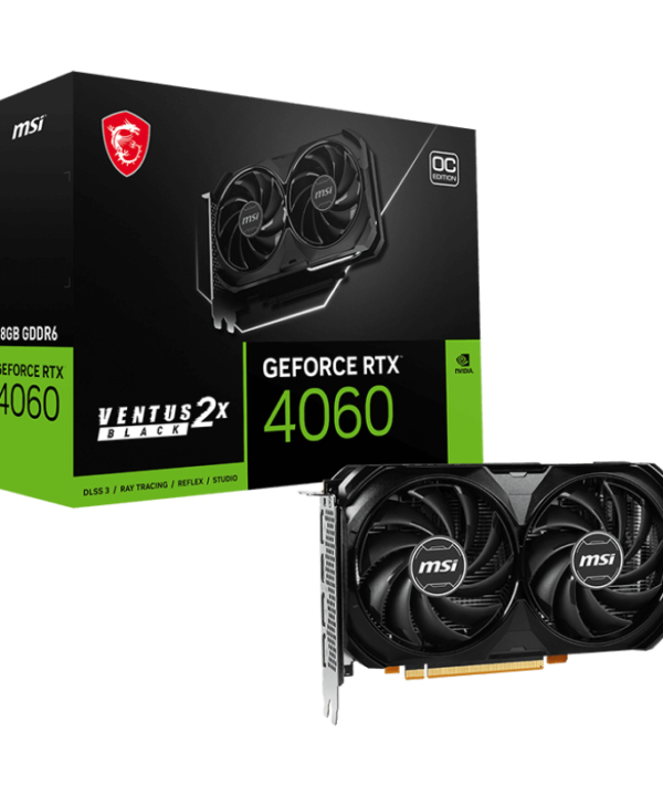 GeForce RTX 4060 VENTUS 2X BLACK 8G
