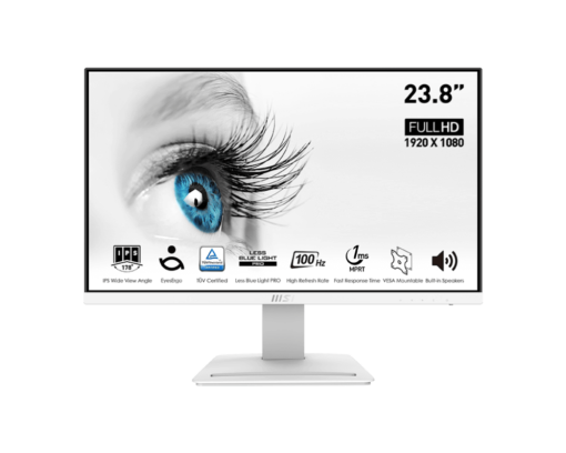 Ecran Gaming MSI PRO MP243X 24" IPS 100HZ 1ms (Black/White) – Image 4