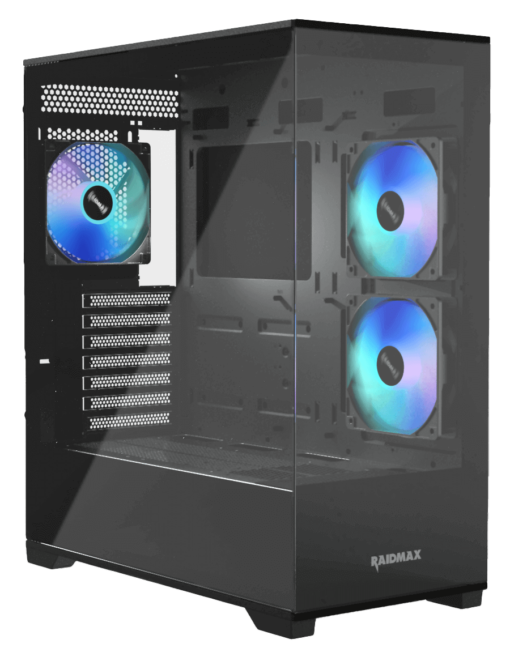 Boitier Gaming Raidmax I801 3 FANS ARGB – Image 2