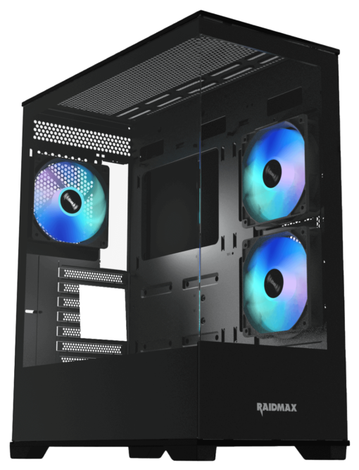 Boitier Gaming Raidmax I801 3 FANS ARGB