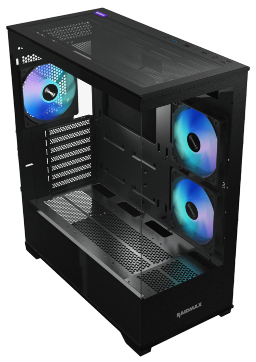 Boitier Gaming Raidmax I801 3 FANS ARGB – Image 4