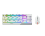 Combo Clavier et Souris MSI VIGOR GK30 White