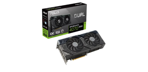 Carte graphique ASUS Dual RTX 4070 SUPER OC Edition 12GB GDDR6X