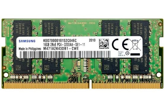 Ram Laptop Samsung 16GB DDR4 3200MHz