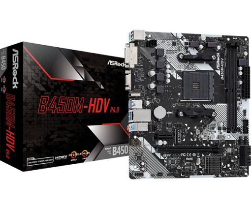 Carte mère B450M-HDV Asrock