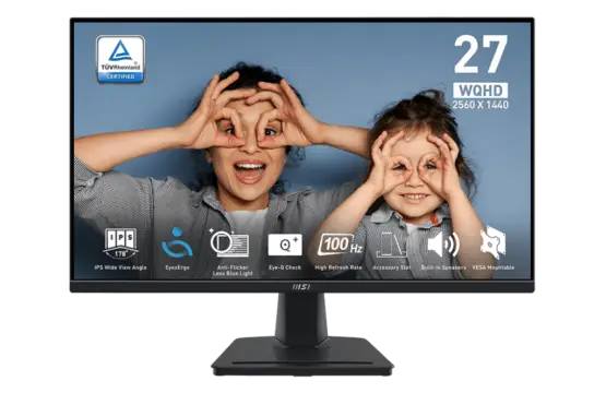 Ecran MSI MP275Q 27" 2K IPS 100Hz