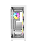 Boitier Gaming Raidmax Infinita I800 White 4 Fans ARGB - Image 3