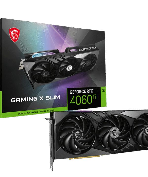 Carte graphique MSI RTX 4060TI 16GB Gaming X Slim
