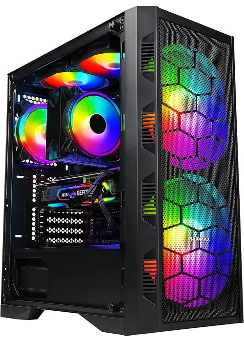 Gaming Case Raidmax X616 3 Fans ARGB
