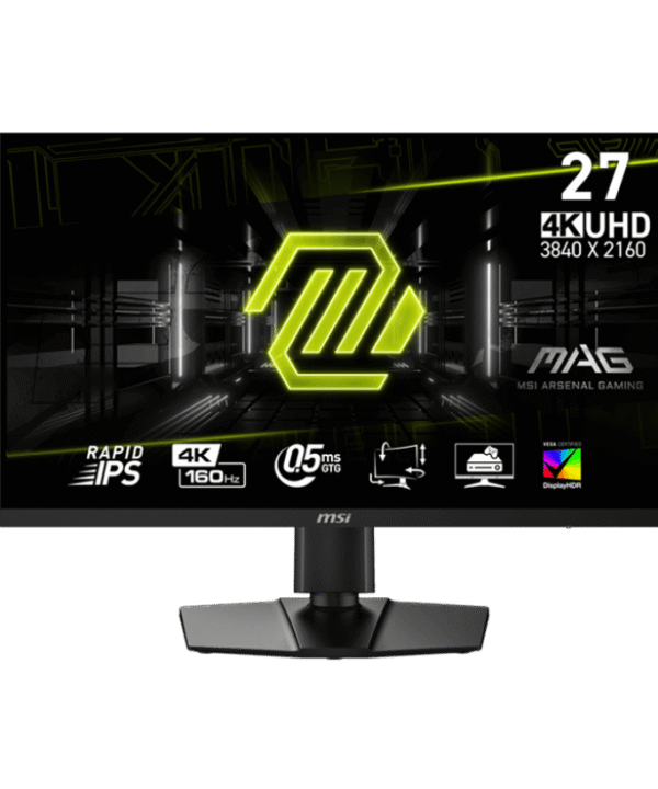 Ecran MSI 27" MAG 274UPF E2 4K 160HZ IPS 0.5 ms