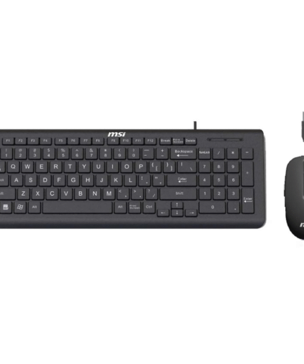 Combo Clavier et Souris Filaire MSI SK-9626 USB NOIR