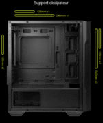 BOITIER MSI MAG FORGE M100R BLACK - Image 2