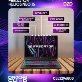 Acer Predator Helios Neo 16 I9 13900HX RAM 16 DDR5 SSD 1TB USED