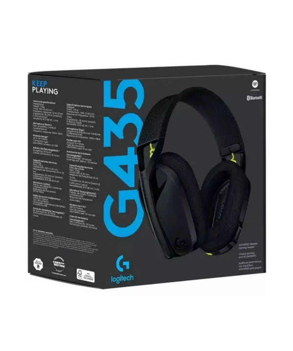 Logitech G435 LIGHTSPEED and Bluetooth Wireless Gaming Headset