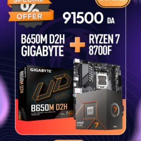 BUNDEL R7 8700F+B650M D2H GIGABYTE