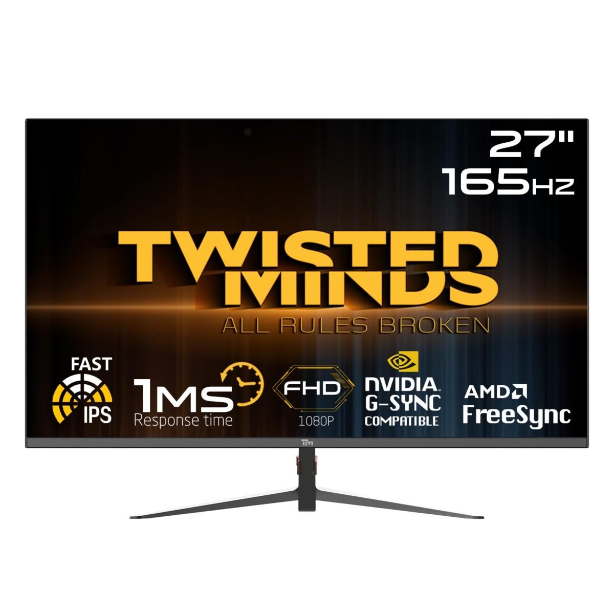 Twisted Minds 27'' FHD IPS, 165Hz, 1ms Gaming Monitor - Image 1