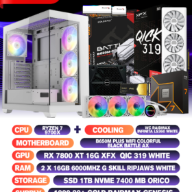 CONFIG Ryzen 7 9700X+Rx 7800xt 16g