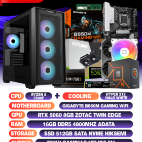 CONFIG Ryzen 5 7500F +RTX 5060 8GB