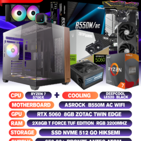 CONFIG Ryzen 7 5700X+RTX 5060  8GB