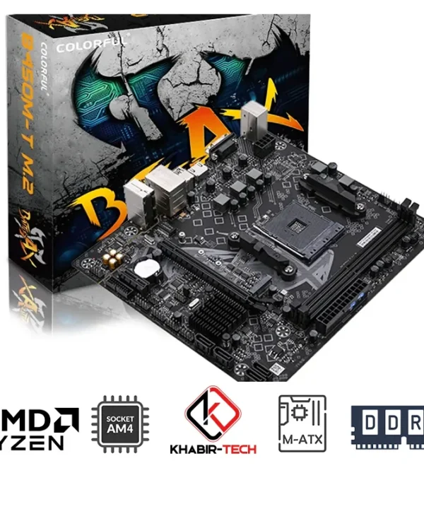 Colorful BATTLE-AX B450M-K M.2 V14 AMD AM4 M-ATX