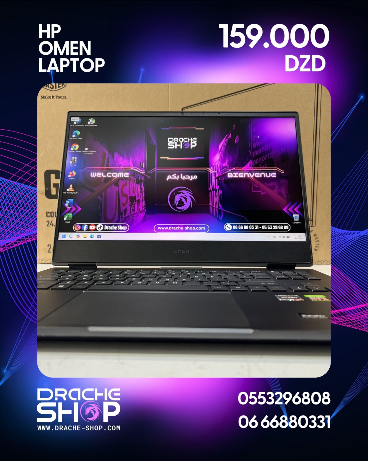 Laptop HP Omen 16 USED - Image 2