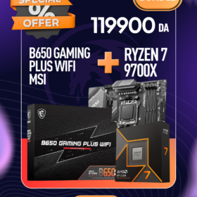 Bundel RYZEN 7 9700X + MOTHER B650 Gaming Plus Wifi Msi