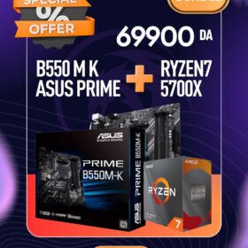 BUNDEL RYZEN7 5700X+B550M K ASUS PRIME
