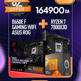 Bundel  RYZEN 7 7800x3d+ MOTHER B650e F Gaming wifi Asus Rog